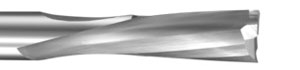 Vortex - VX04350L - 1/2" 2 Flute Downcut Low Helix Finisher - Left Hand